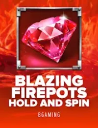 blazing firepots hold and spin - logo